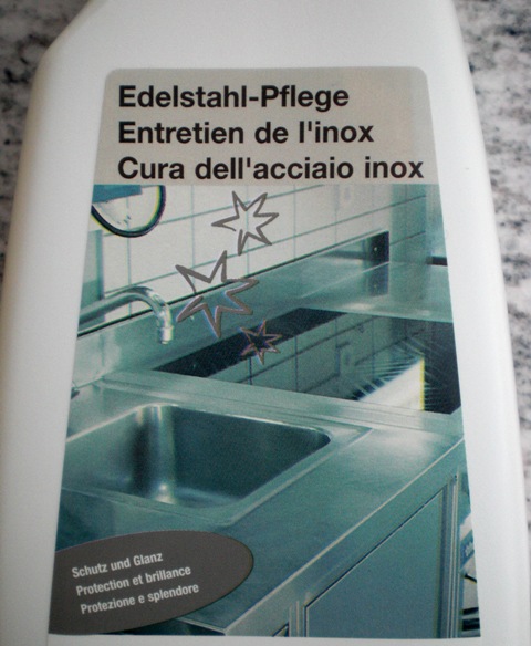 Edelstahl Pflege 500ml